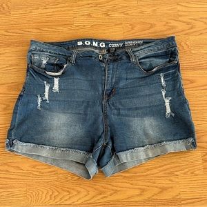 BUNDLE: TWO size 17 shorts
